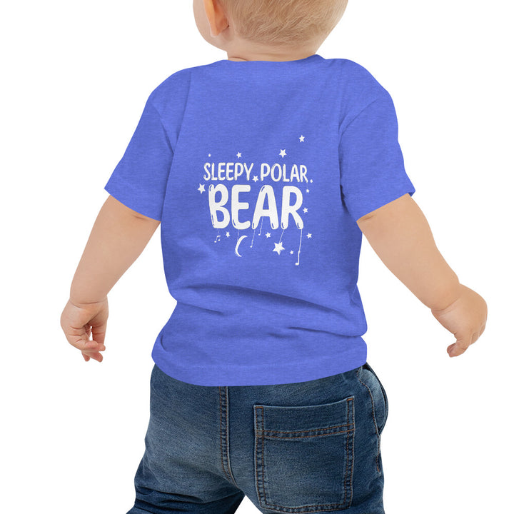 Sleepy Polar Bear - Baby Jersey Short Sleeve Tee