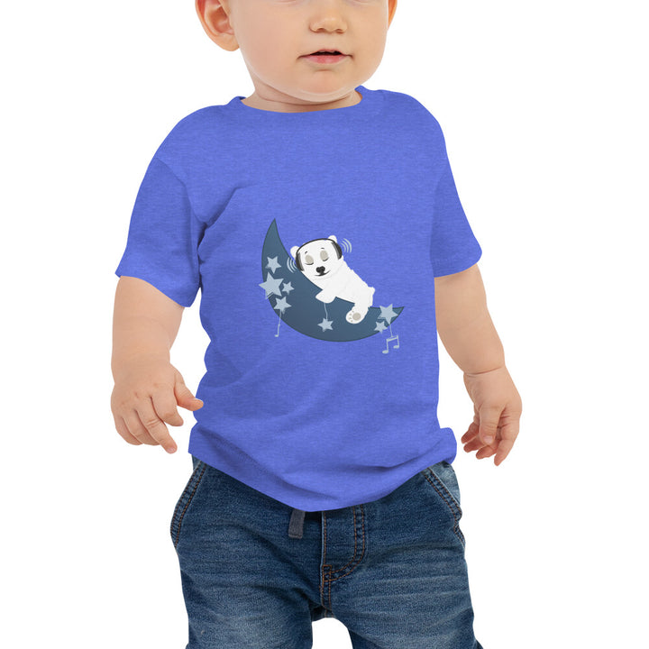 Sleepy Polar Bear - Baby Jersey Short Sleeve Tee