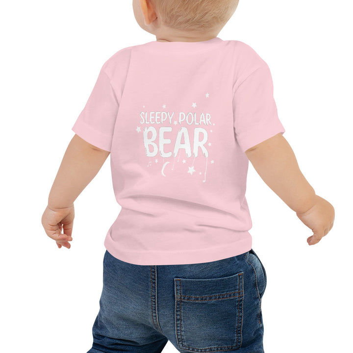 Sleepy Polar Bear - Baby Jersey Short Sleeve Tee