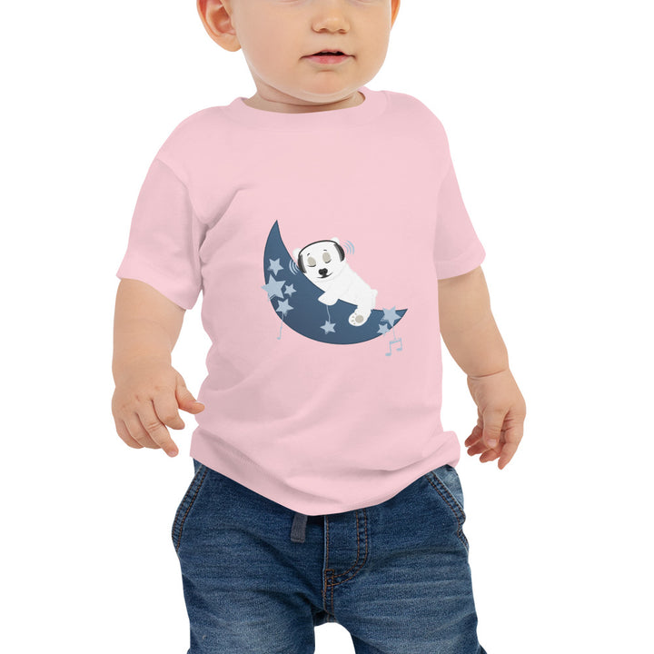 Sleepy Polar Bear - Baby Jersey Short Sleeve Tee