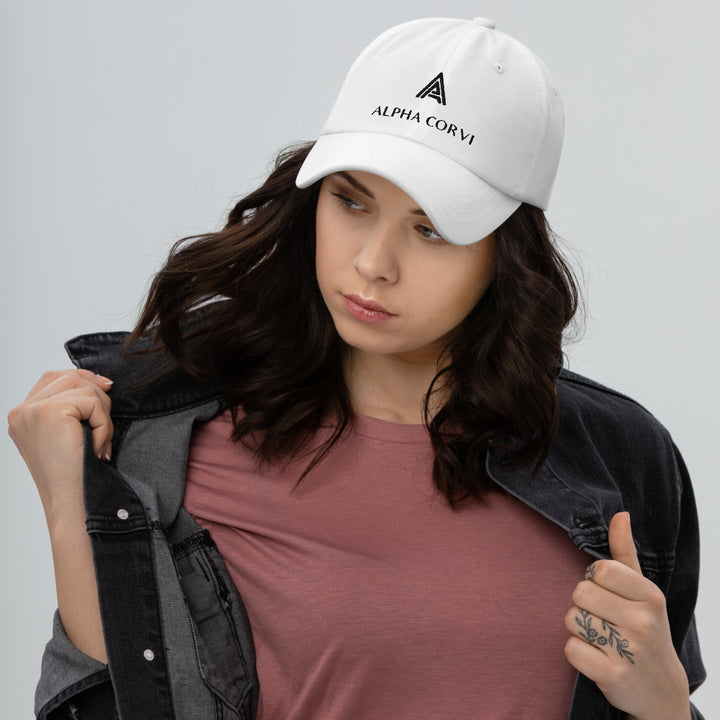 Alpha Corvi - Dad hat (white)