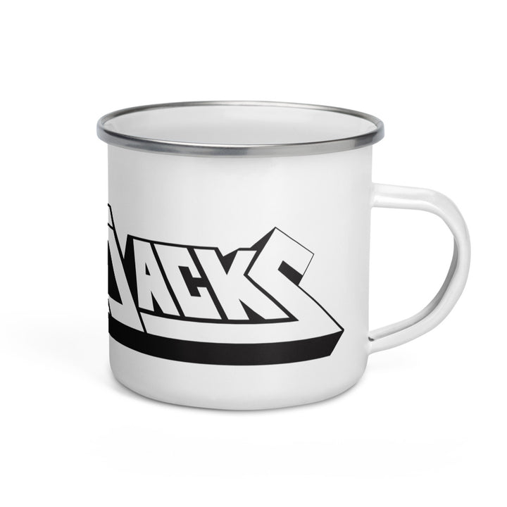 Leatherjacks - Enamel Mug