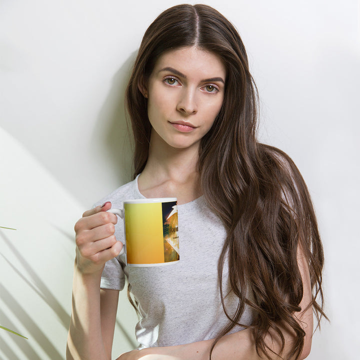 Sound Of Sun - White glossy mug