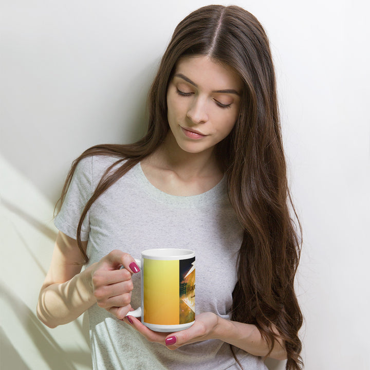 Sound Of Sun - White glossy mug