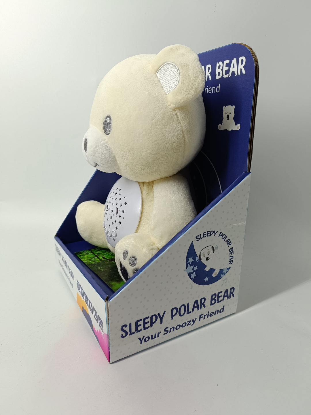Sleepy Polar Bear Your Snoozy Friend (with sound & light)