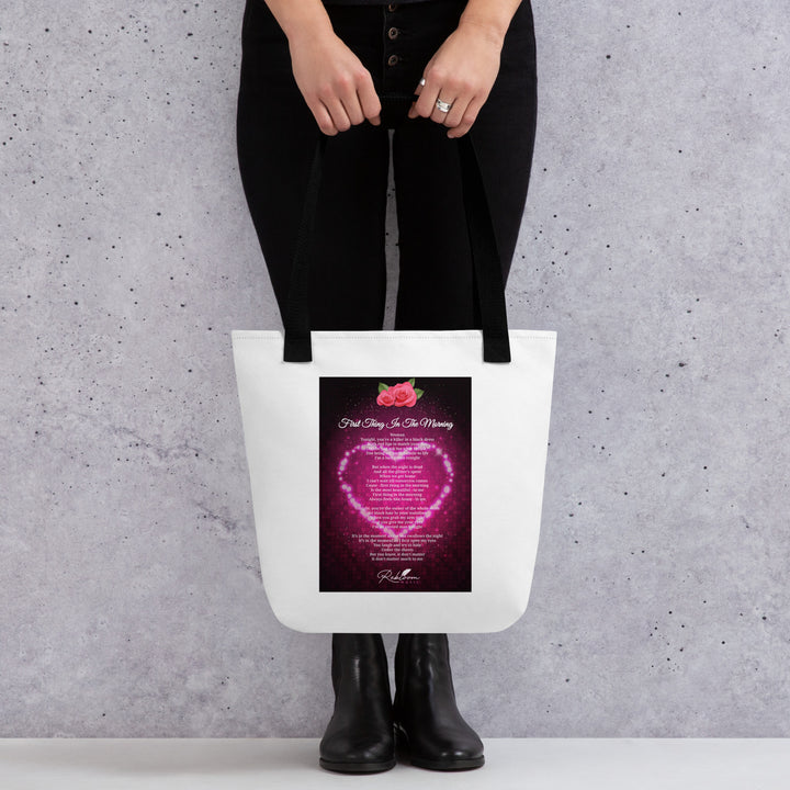 Rebloom Music - 'First Thing In The Morning' Love Tote bag