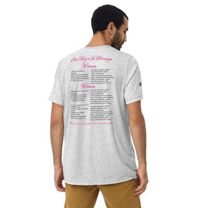 Rebloom Music - 'First Thing In The Morning' Unisex Short sleeve t-shirt
